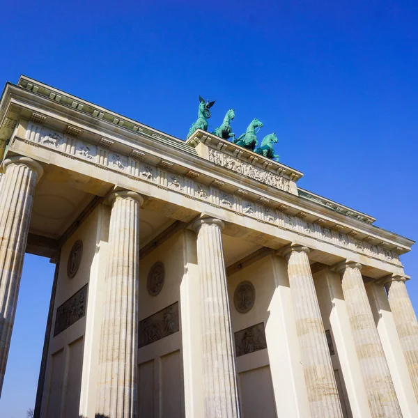 Brandenburger Tor Berlin Niemcy — Zdjęcie stockowe