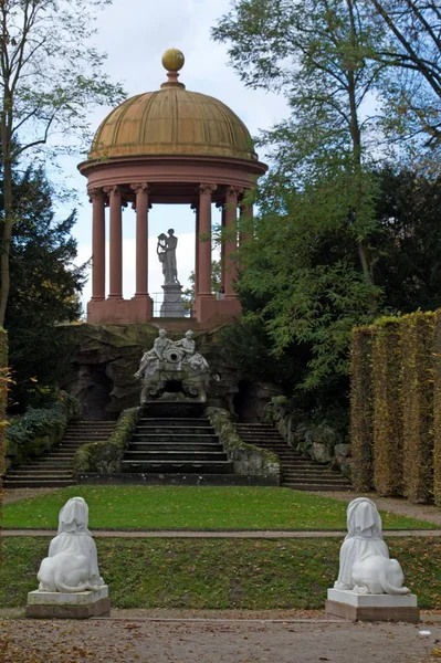 Templo Apollo Con Teatro Natural — Foto de Stock