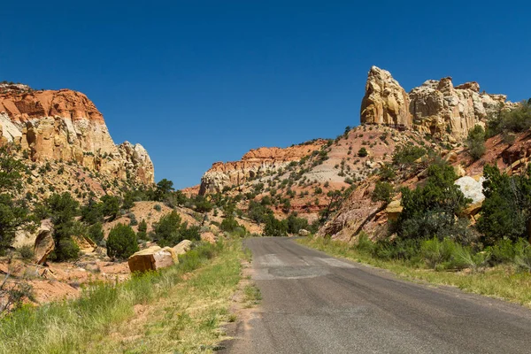 Landschaft Der Burr Trail Road Utah Egyesült Államok — Stock Fotó