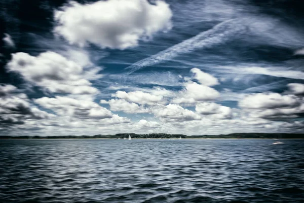 Kiloński Fiord Pobliżu Laboe — Zdjęcie stockowe