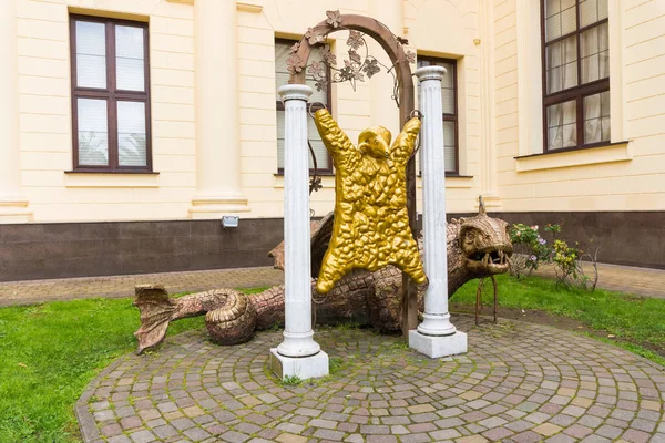 Sochi Russia Mayıs 2016 Soçi Kentinin Hodohestvenny Müzesi Hakkında Altın — Stok fotoğraf