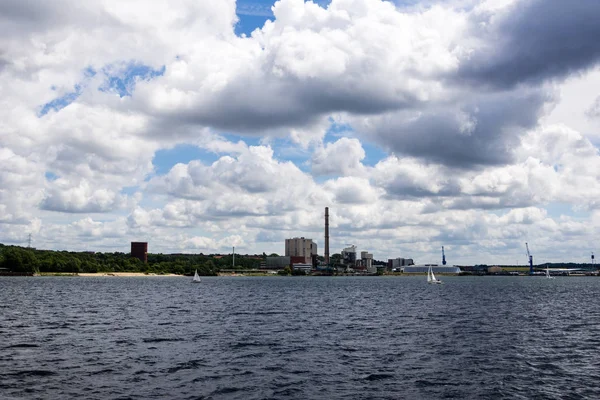 Joint Venture Power Generating Plant Kiel — Stock Photo, Image