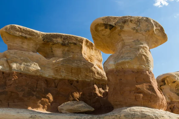 Sandstein Figuren Figuras Arenisca Devils Garden Hole Rock Road Grand — Foto de Stock