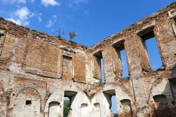 Die Ruinen Zeigen Eine Alte Festung Aus Dem Jahrhundert Die — Stockfoto