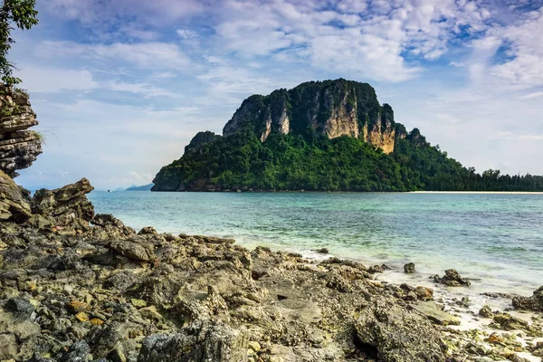 Krabi Thailand Tropisk Strand Topp Island — Stockfoto