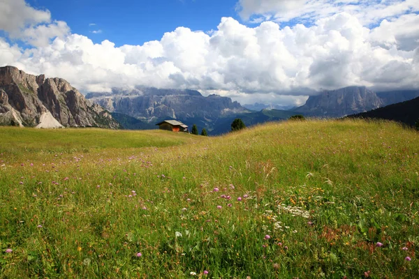 Uitzicht Sella Ronda Sella — Stockfoto