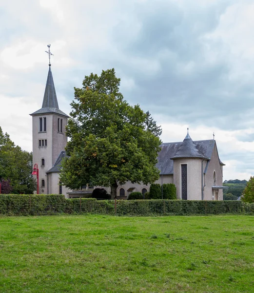 Vista Panoramica Della Vecchia Chiesa — Foto Stock