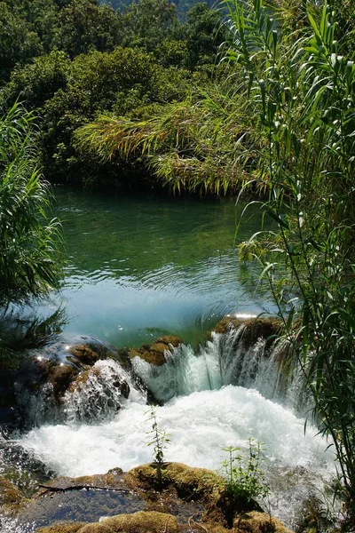 Cachoeiras Krka Croácia — Fotografia de Stock