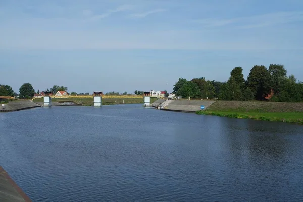 Coseler Lock Upper Silesia Kozle — стоковое фото