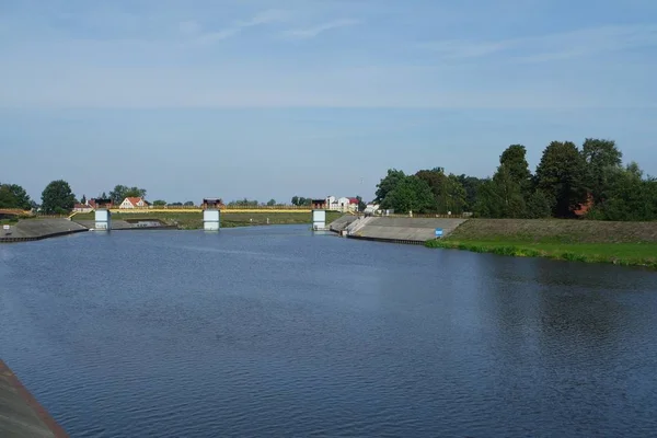 Coseler Lås Övre Silesia Kozle — Stockfoto