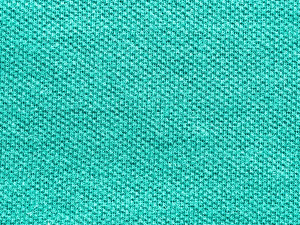 Tekstur Polo Jersey Rajutan Hijau Sebagai Latar Belakang Tekstil — Stok Foto