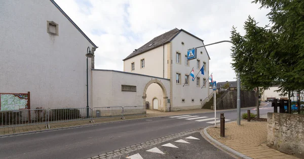 Heffingen Dorp Luxemburg Raadhuis — Stockfoto