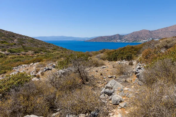 Die Natürliche Landschaft Der Halbinsel Kalydon Kreta Griechenland — Stockfoto