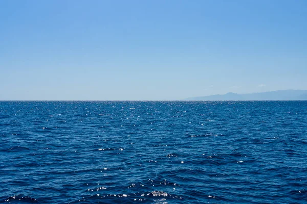 Seascape Středozemní Moře Kréta Řecko — Stock fotografie