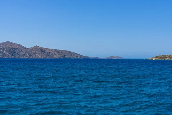 Przylądek Morski Morze Śródziemne Kreta Grecja — Zdjęcie stockowe