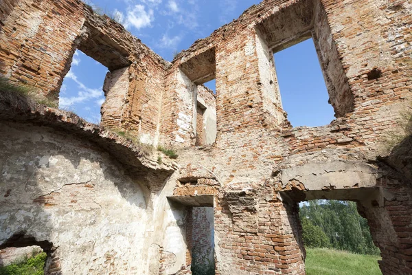 Die Ruinen Zeigen Eine Alte Festung Aus Dem Jahrhundert Die — Stockfoto