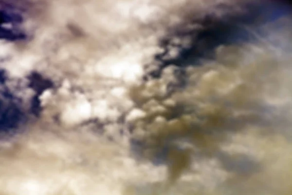 Photographed Close Blue Sky Clouds — Stock Photo, Image