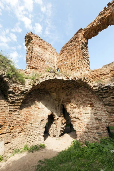 Immagine Rovine Antica Fortezza Del Xvi Secolo Situato Nel Villaggio — Foto Stock