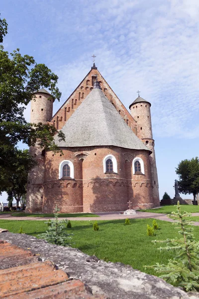 Kale Olarak Inşa Edilen Eski Ortodoks Kilisesi Belarus Cumhuriyeti Nin — Stok fotoğraf