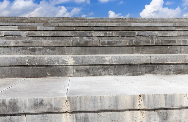 Fotografiado Escaleras Cerca Calle Estructura Está Hecha Losas Hormigón Fondo —  Fotos de Stock