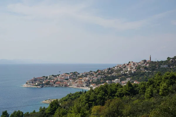 Idilliaca Cittadina Sul Mediterraneo — Foto Stock