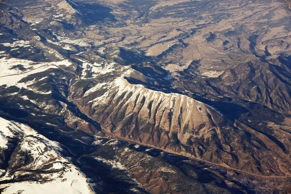 山の空中写真 — ストック写真