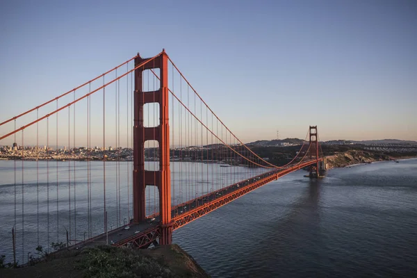 Verhoogd Uitzicht Gouden Poort Brug San Francisco Usa — Stockfoto