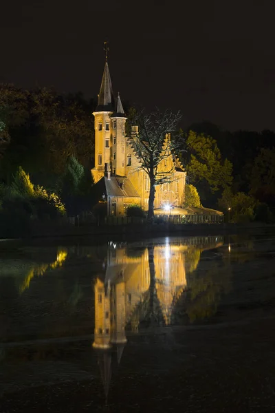 Gebouw Minnewater Brugge België — Stockfoto