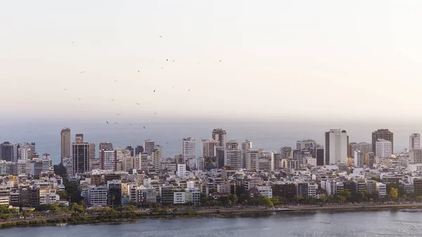 Ipanema Cityscape Lagoa Rodrigo Freitas Rio Janeiro Brazil — Stock Photo, Image