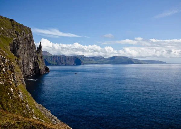 Vue Aérienne Des Falaises Océan — Photo