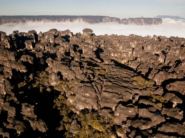 Ovanför Vackra Molnen — Stockfoto