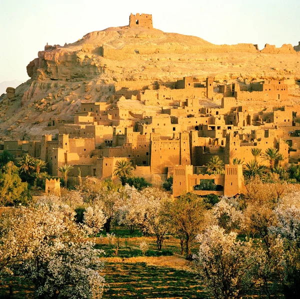 摩洛哥瓦尔扎扎特的Kasbah Ait Benhaddou — 图库照片