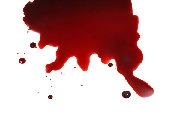 Blood Spattered White Background — Stock Photo, Image