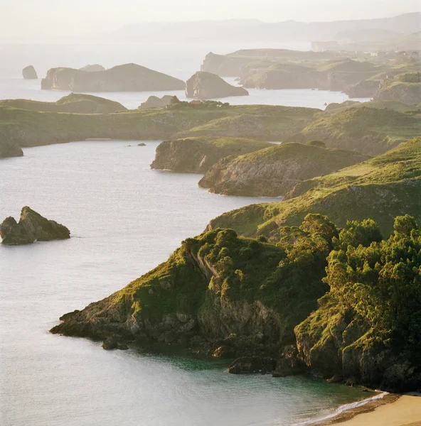 Acantilados Costas Asturias España — Foto de Stock