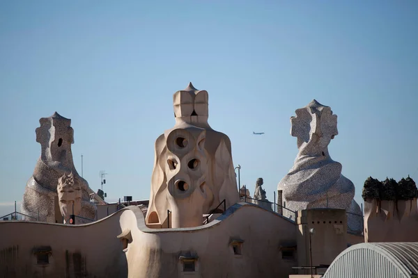 Azotea Del Edificio Gaudí — Foto de Stock