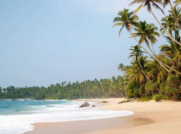 Homokos Strand Tengerpart Tangalle Sri Lanka — Stock Fotó