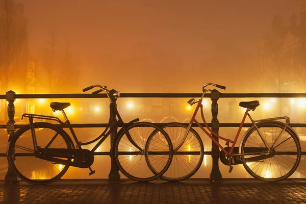 Rowery Amsterdamie Holandia — Zdjęcie stockowe