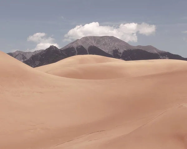 Landskap Sand Dune Nationalpark Colorado Usa — Stockfoto