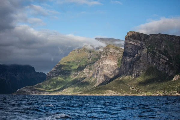 Vista Fiordos Montañas Bodo Noruega —  Fotos de Stock