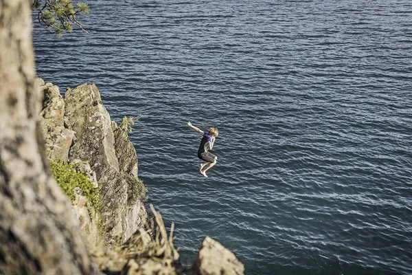 Καταδύσεις Sand Point Idaho — Φωτογραφία Αρχείου