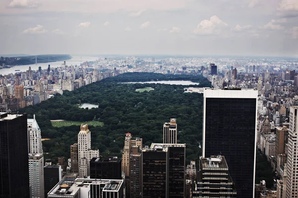 Veduta Aerea Dei Grattacieli New York — Foto Stock