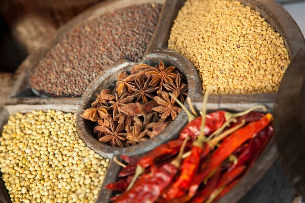 Spices Sale Cochin Kerala India — ストック写真