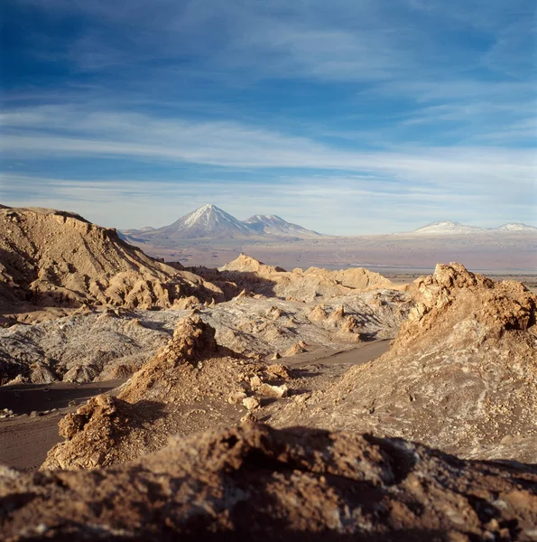 Hory Poušti Atacama Valle Luna San Pedro Chile — Stock fotografie