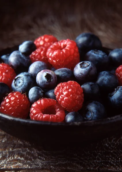 Bolso Arándanos Fresas — Foto de Stock