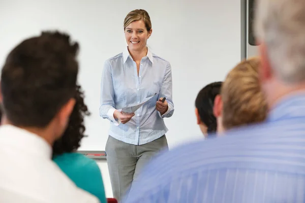 Formation Des Employés Bureau Salle Réunion — Photo