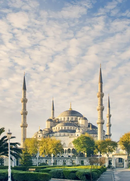 Μπλε Τζαμί Κωνσταντινούπολη Σουλτάν Αχμέντ Τζαμί Τουρκία — Φωτογραφία Αρχείου