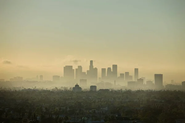 Skyline Los Angeles Kalifornien Usa — Stockfoto