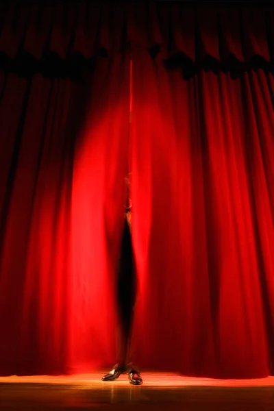Lichter Auf Der Bühne Theater — Stockfoto