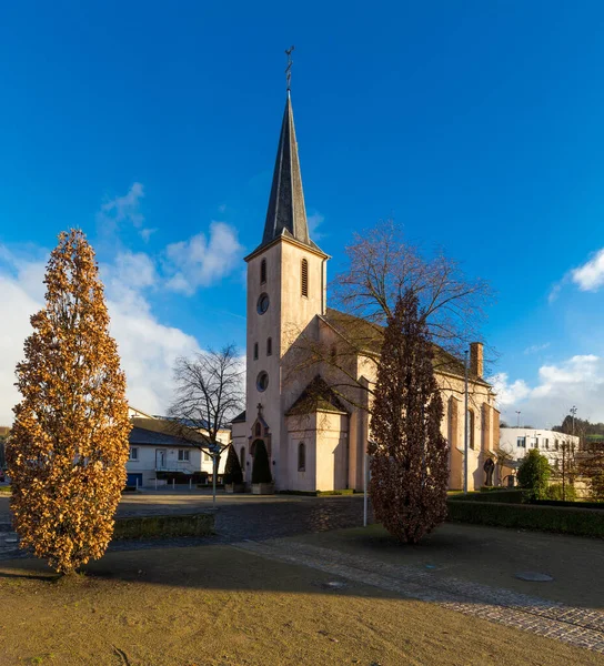 Vista Panoramica Della Vecchia Chiesa — Foto Stock