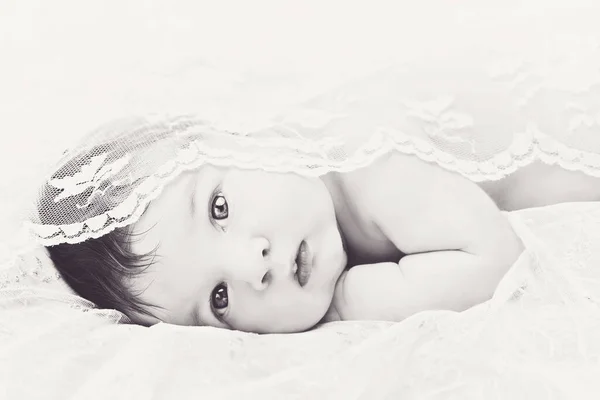 Kleines Neugeborenes Kind — Stockfoto